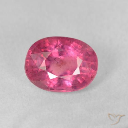 2.09ct Naturel Rose foncé Rubis, ovale, VS-SI