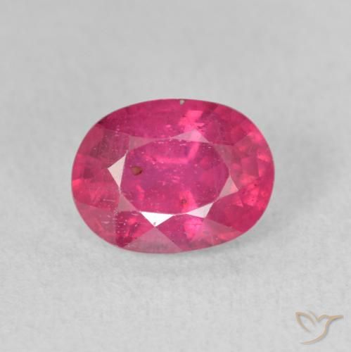 1.94ct Naturel Rouge Rosâtre Rubis, ovale, VS-SI
