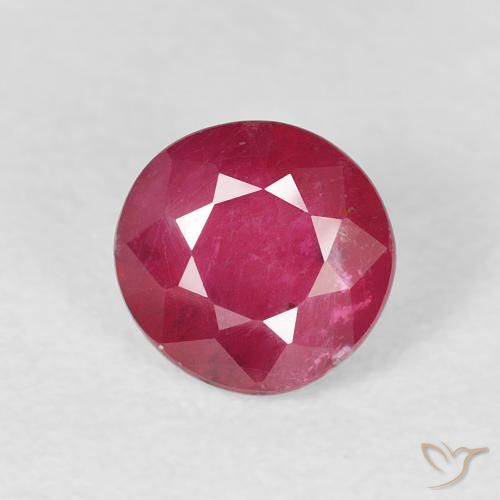 1.36ct Naturel Rouge moyen Rubis, Tour, VS-SI