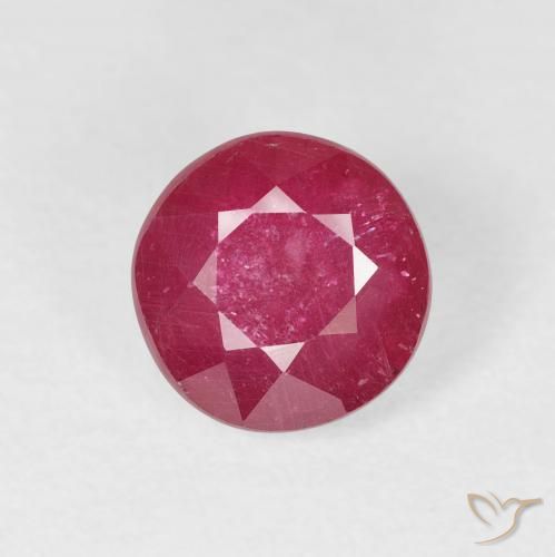 2.15ct Naturel Rouge confiture Rubis, Tour, VS-SI