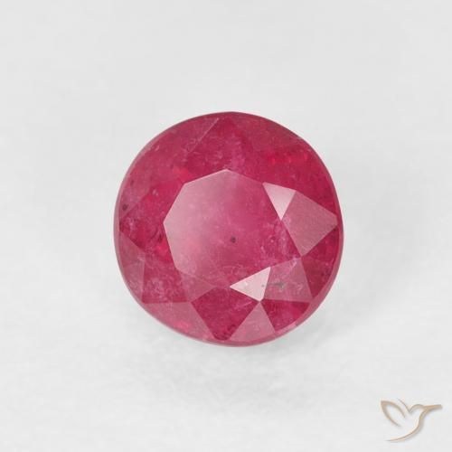 Rubis Rose rougeâtre naturelle Tour, 0.80 ct, VS-SI