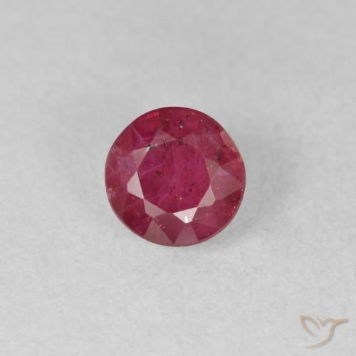 1.22ct Naturel Rouge moyen Rubis, Tour, VS-SI