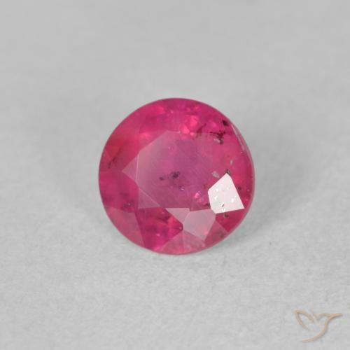Rubis Rose rougeâtre naturelle Tour, 1.34 ct, VS-SI