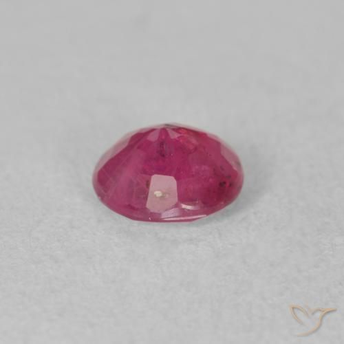 Rubis Rose rougeâtre naturelle Tour, 1.34 ct, VS-SI
