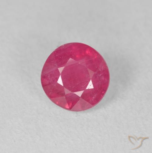 1.48ct Naturel Rouge moyen Rubis, Tour, VS-SI