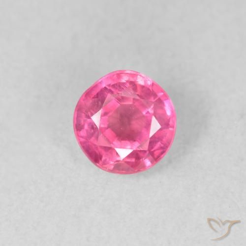 0.82ct Naturel Rose moyen Rubis, Tour, VS-SI