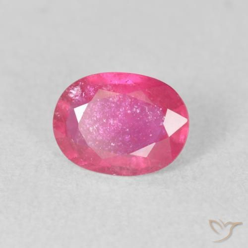 Rubis Rose vif naturelle ovale, 1.43 ct, VS-SI