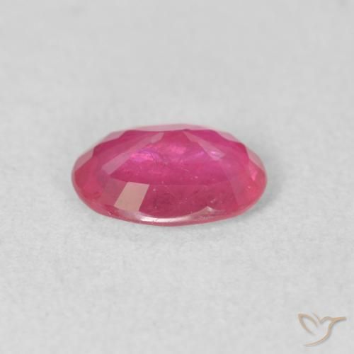 Rubis Rose vif naturelle ovale, 1.43 ct, VS-SI