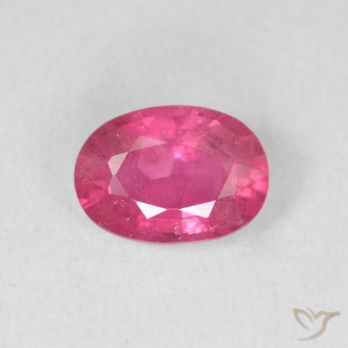 1.47ct Naturel Magenta profond Rubis, ovale, VS-SI