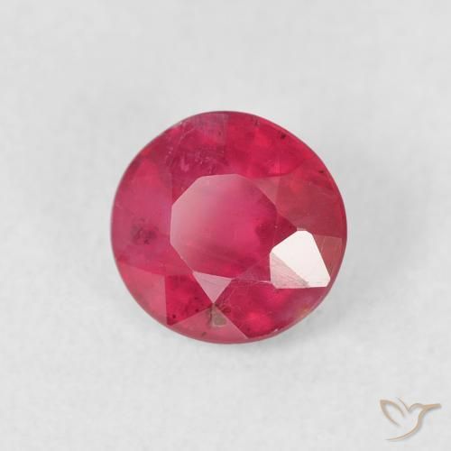 Rubis Rose rougeâtre naturelle Tour, 1.48 ct, VS-SI