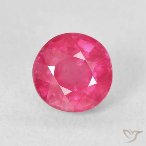 1.79ct Naturel Rose moyen Rubis, Tour, VS-SI
