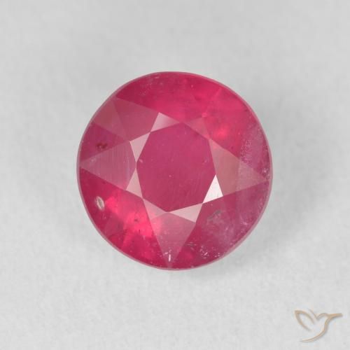 3.12ct Naturel Rouge Rosâtre Rubis, Tour, VS-SI