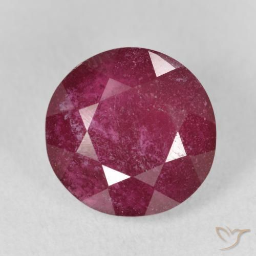 6.04ct Naturel Rouge foncé Rubis, Tour, VS-SI
