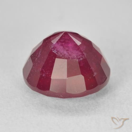 Rubis Rose rougeâtre profond naturelle Tour, 5.93 ct, VS-SI