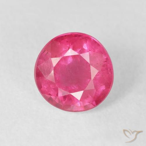 1.92ct Naturel Rouge Rosâtre Rubis, Tour, VS-SI