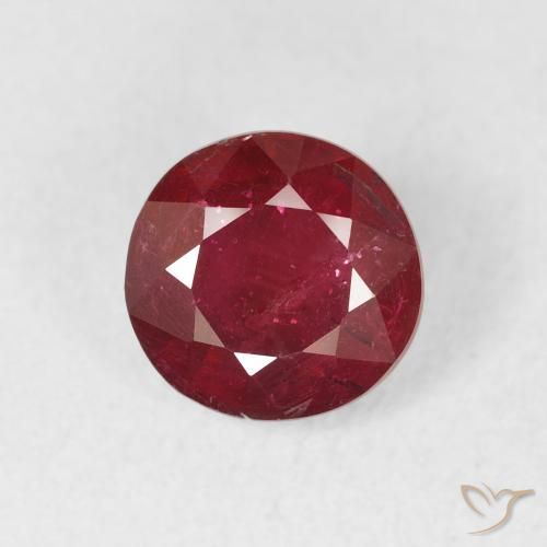 1.74ct Naturel Rouge vif Rubis, Tour, VS-SI