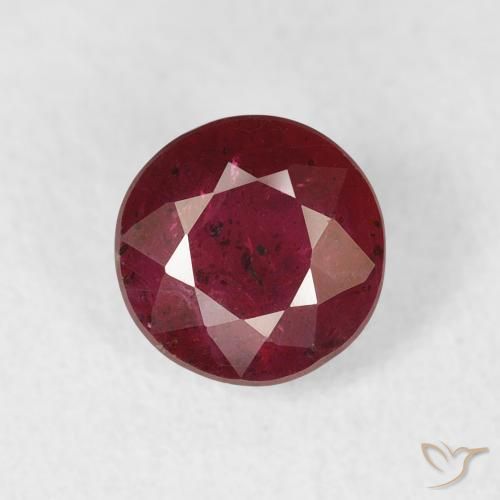1.14ct Naturel Rouge vif Rubis, Tour, VS-SI