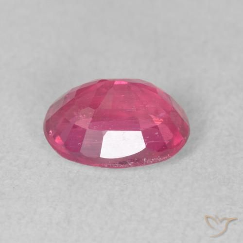 Rubis Rose moyen naturelle ovale, 1.84 ct, VS-SI