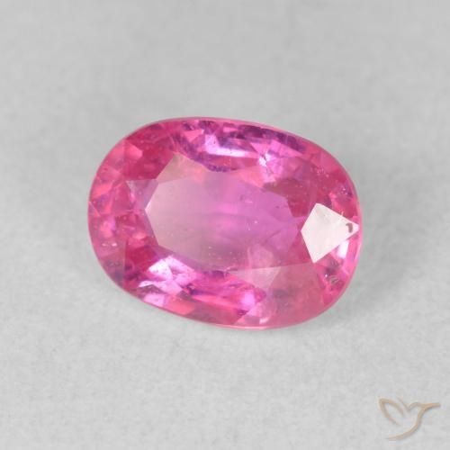 Rubis Medium Dark-Pink naturelle ovale, 1.88 ct, VS-SI