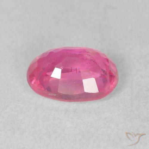 Rubis Medium Dark-Pink naturelle ovale, 1.88 ct, VS-SI
