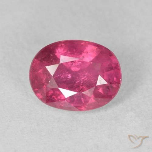 1.88ct Naturel Rose foncé Rubis, ovale, VS-SI