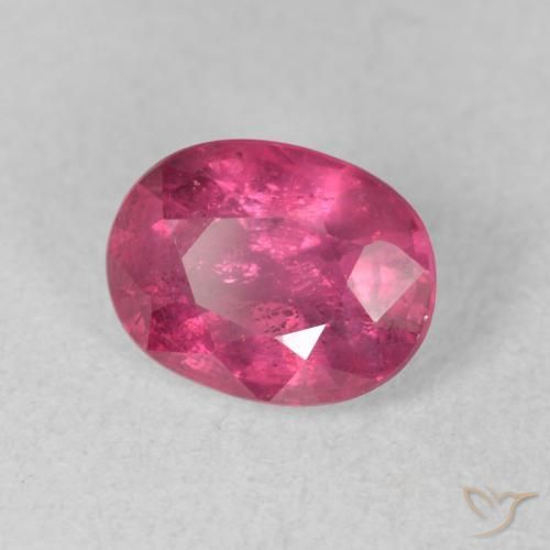 Rubis Rose foncé naturelle ovale, 1.88 ct, VS-SI