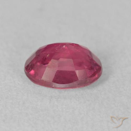 Rubis Rose foncé naturelle ovale, 1.88 ct, VS-SI