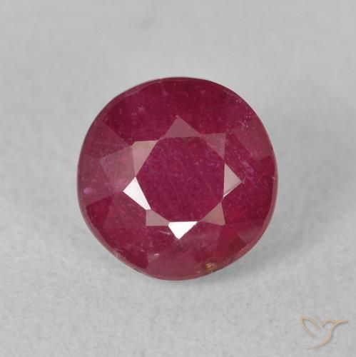 2.33ct Naturel Rouge foncé Rubis, Tour, VS-SI
