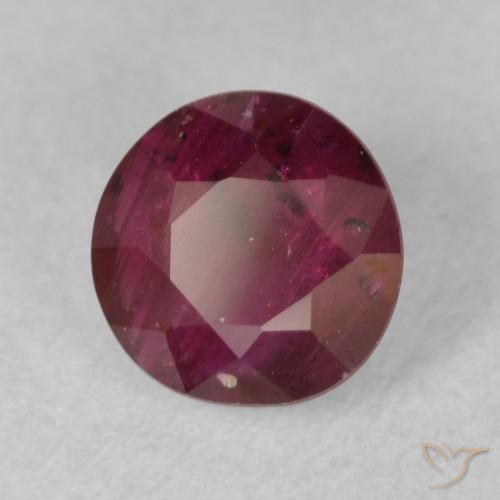 Rubis Rouge foncé naturelle Tour, 1.58 ct, VS-SI