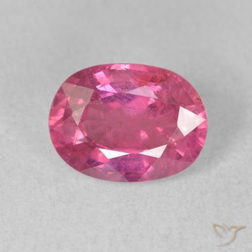 1.86ct Naturel Rouge Rosâtre Rubis, ovale, VS-SI