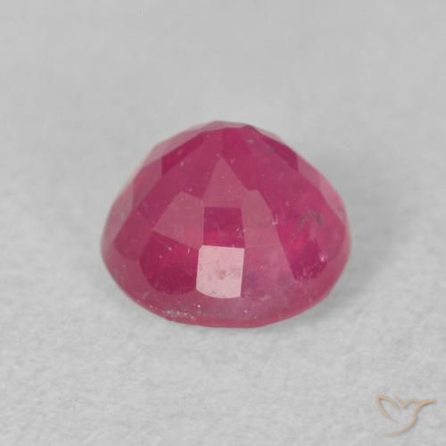 Rubis Rose rougeâtre naturelle Tour, 1.19 ct, VS-SI