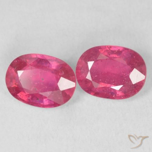 Shop natural 3.23ct Rouge moyen Rubis gems, ovale, from Mozambique at GemSelect. In stock, global shipping!