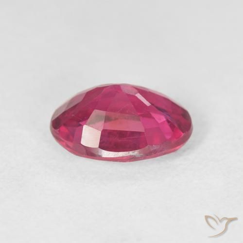 Rubis Rose vif naturelle ovale, 2.17 ct, VS