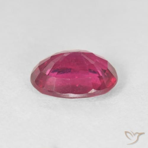 Rubis Rose vif naturelle ovale, 2.53 ct, VS