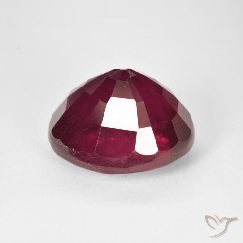Rubis Vin rouge profond naturelle ovale, 15.28 ct, VS