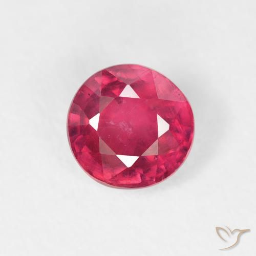 0.94ct Naturel Medium Dark-Red Rubis, Tour, VS
