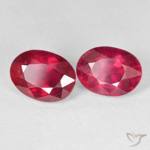 Shop natural 4.15ct Cramoisi profond Rubis gems, ovale, from Madagascar at GemSelect. In stock, global shipping!