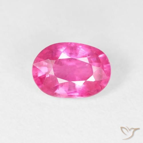 1.20ct Naturel Magenta profond Rubis, ovale, VS