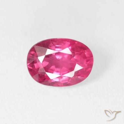 1.18ct Naturel Magenta profond Rubis, ovale, VS