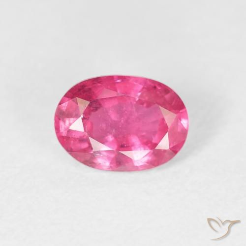 1.06ct Naturel Medium Dark-Pink Rubis, ovale, VS