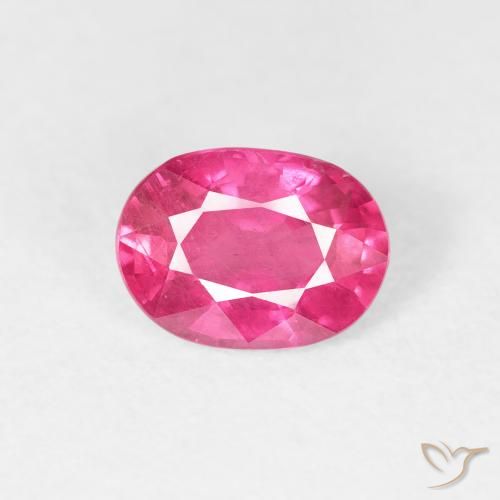 1.15ct Naturel Magenta profond Rubis, ovale, VS
