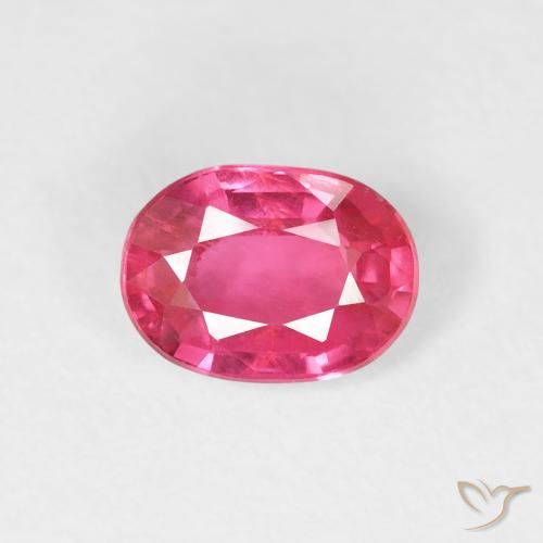 1.20ct Naturel Magenta profond Rubis, ovale, VS