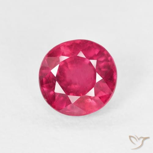 1.14ct Naturel Rouge léger Rubis, Tour, VS