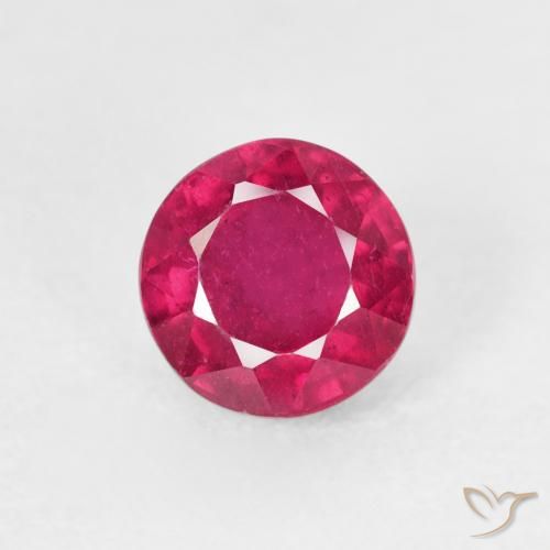 1.22ct Naturel Rouge léger Rubis, Tour, VS