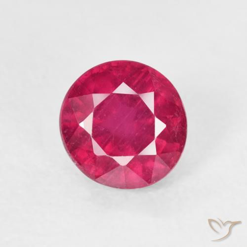 1.20ct Naturel Rouge léger Rubis, Tour, VS