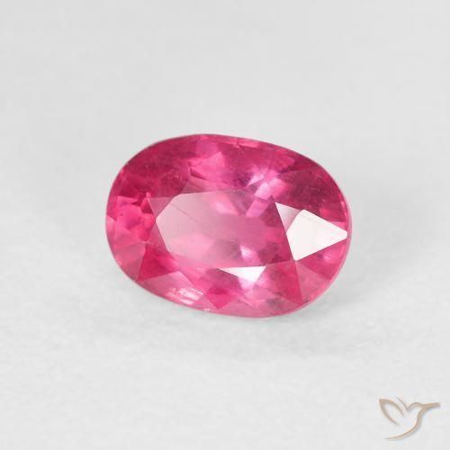 Rubis Magenta profond naturelle ovale, 1.44 ct, VS