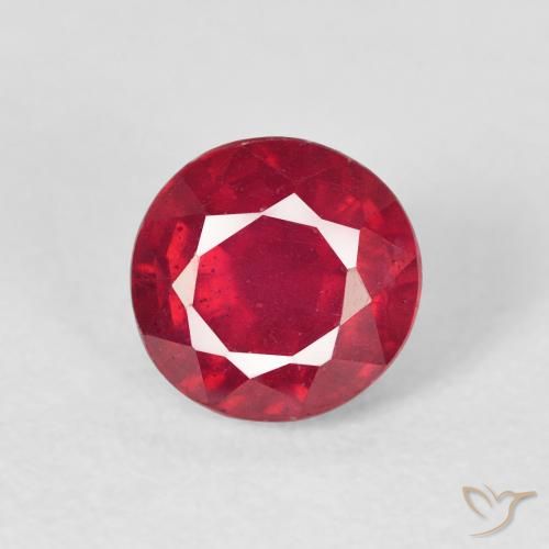 1.37ct Naturel Cramoisi profond Rubis, Tour, VS