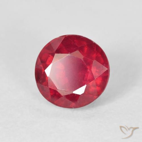 Rubis Cramoisi profond naturelle Tour, 1.37 ct, VS