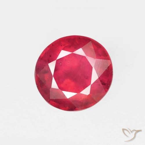 1.06ct Naturel Cramoisi profond Rubis, Tour, VS