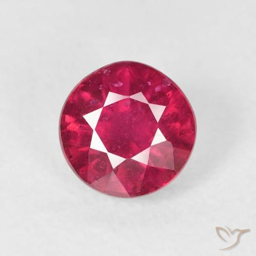 1.30ct Naturel Cramoisi profond Rubis, Tour, VS